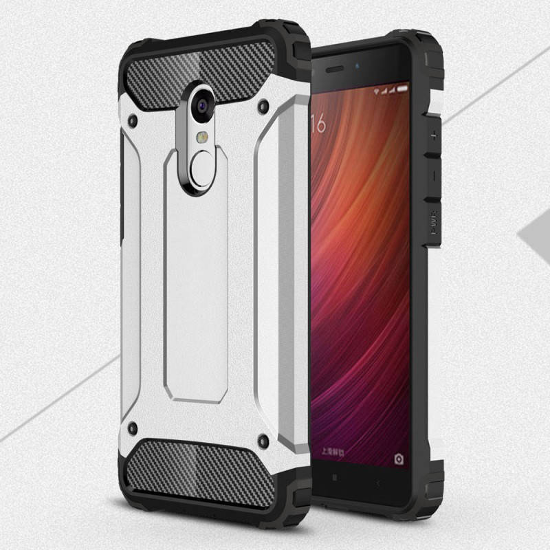 

Чехол Guard для Xiaomi Redmi Note 3 / Note 3 pro Бампер бронированный Immortal Silver