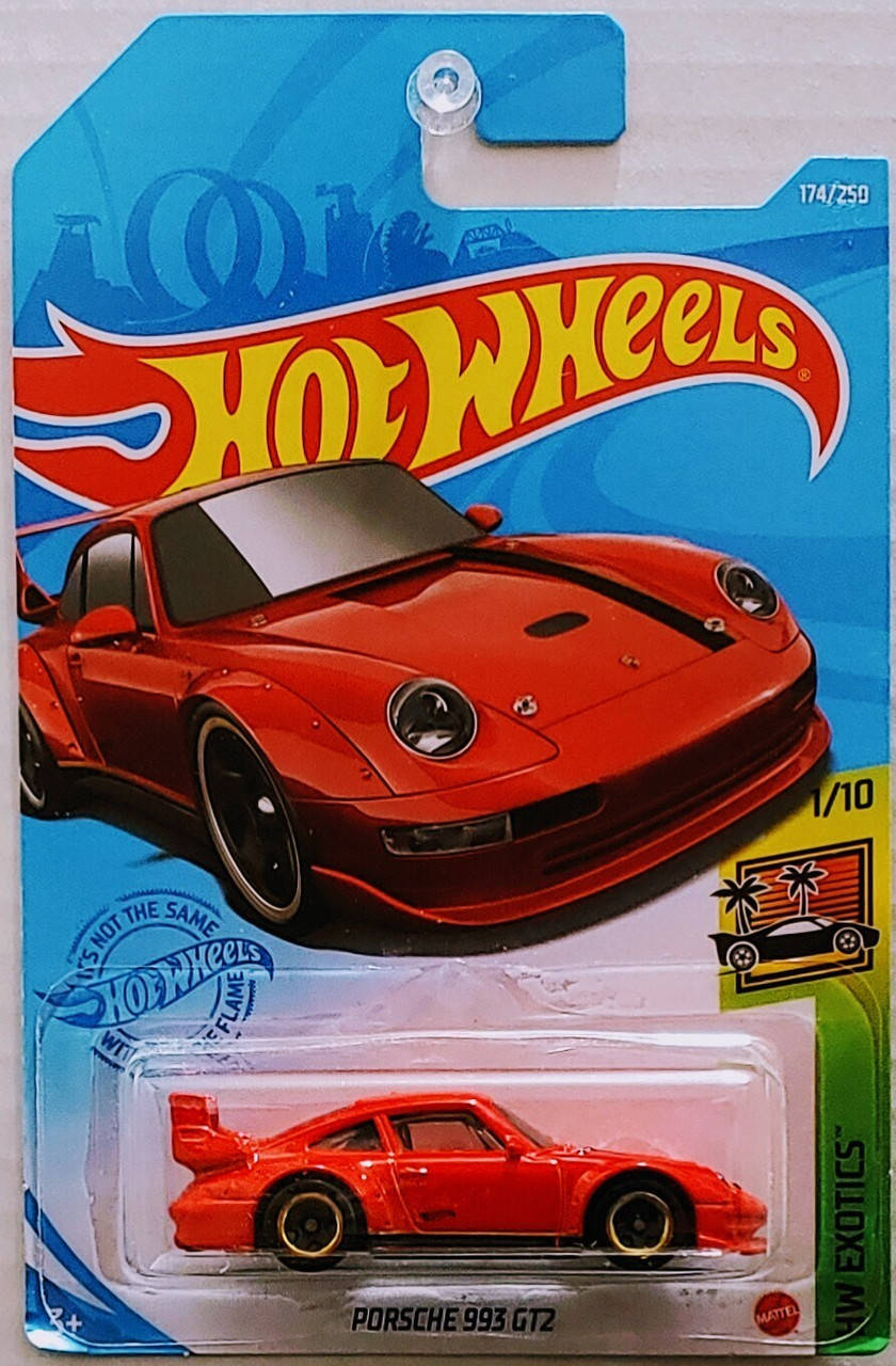 

Машинка Hot Wheels - Porsche 993 GT2 - 2021 Exotics (#174) - GRY84. Mattel Оригинал