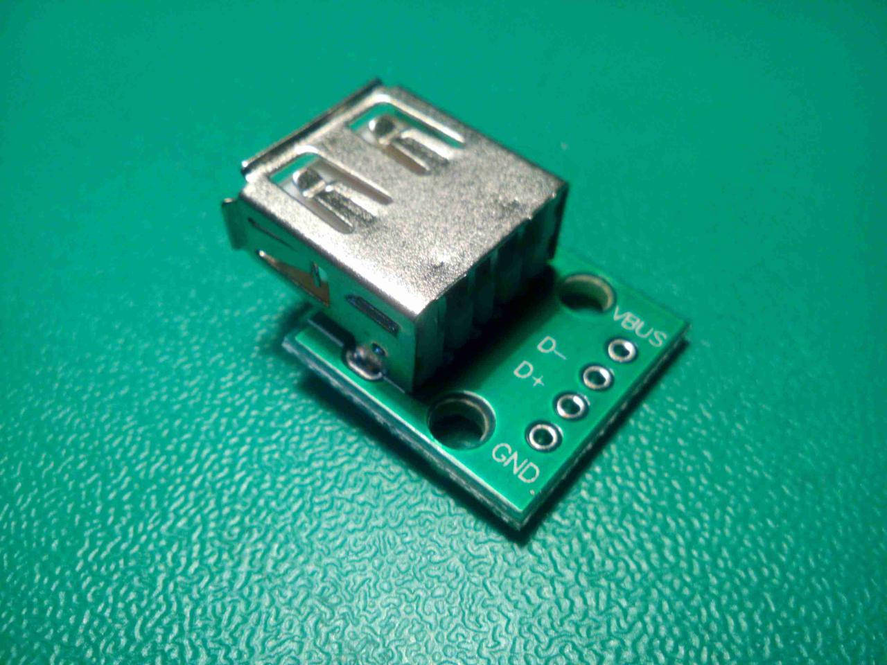 

Плата переходник "мама" USB to DIP 4pin