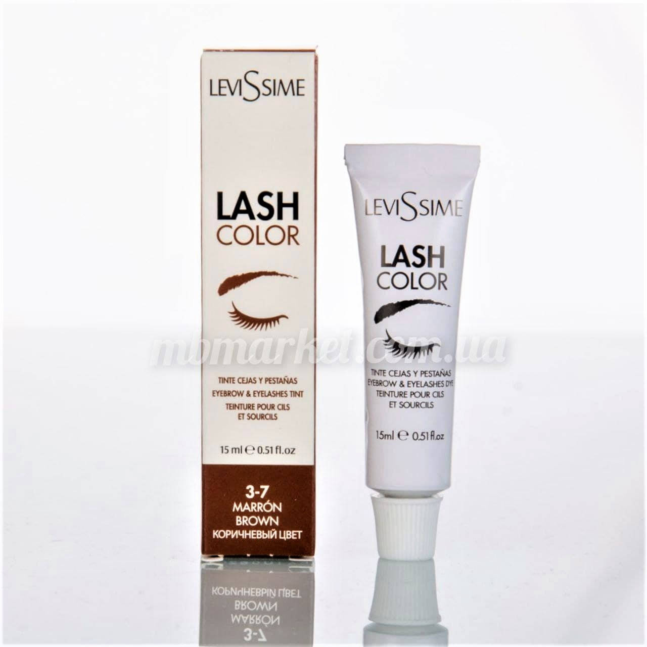 

Краска для ресниц и бровей LeviSsime "LashColor - 3-7 Brown"