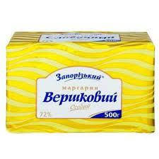 

Маргарин сливочный Запорожский Особый 72% 500г Украина