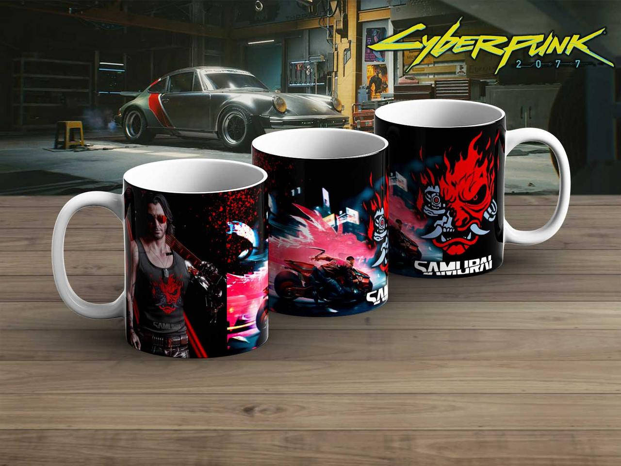

Чашка Киберпанк 2077 "Red Devil" / Cyberpunk 2077, Красный