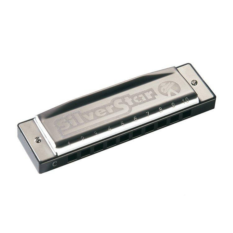 

Губная гармошка Hohner M50408 G Silver Star