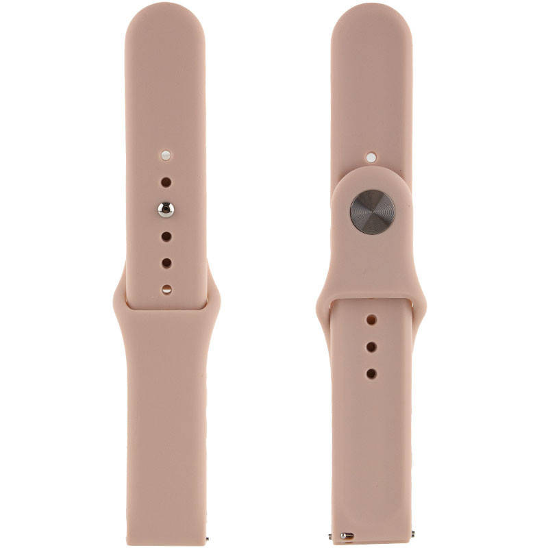 

Силиконовый Ремешок для Xiaomi Amazfit/Samsung 20 mm (Розовый / Pink Sand)