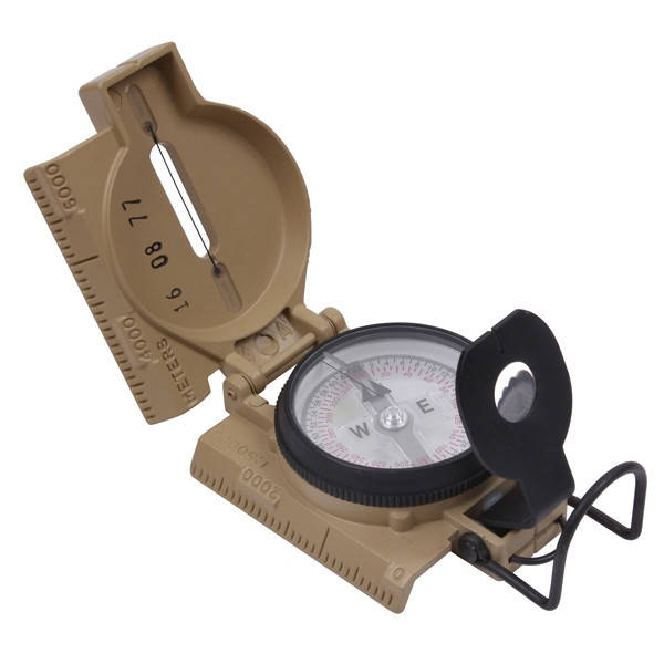 

Армейский компас Cammenga G.I. Military Phosphorescent Lensatic, Песочный
