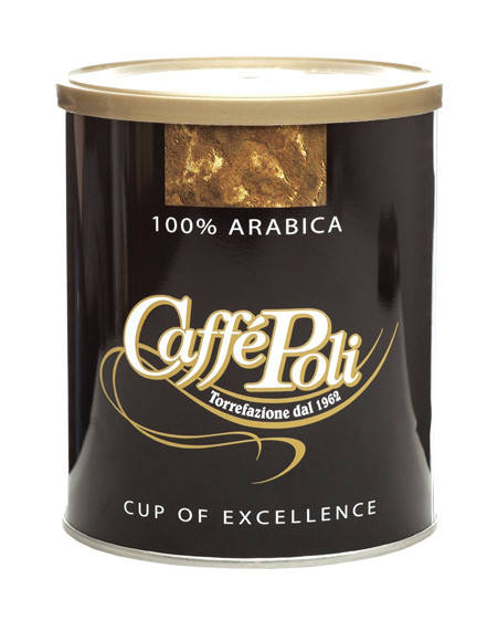 

Кофе молотый Caffe Poli 100% Arabica, 250 г (ж/б)