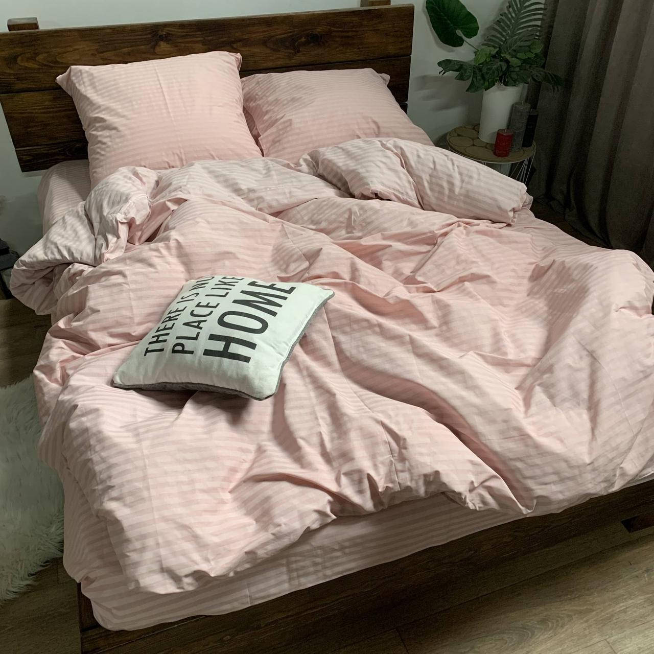 

Страйп голд пудра - Бязь Gold - Семейный комплект