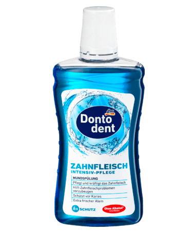 

Ополаскиватель для рта Dontodent Intensiv-Pflege "Интенсивный уход" 500 ml
