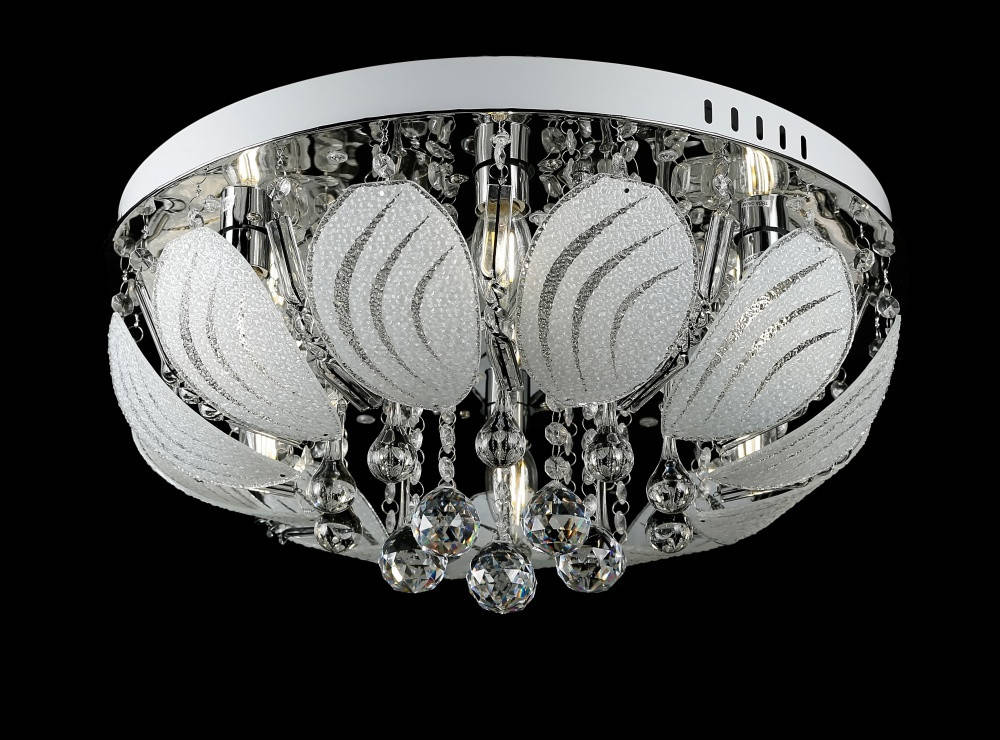 

Потолочная люстра светильник с хрусталем и пультом Splendid-Ray 30-3993-98