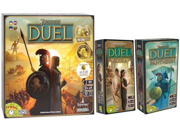 

Настольная игра Ігромаг 7 Чудес: Дуэль с дополнениями Агора + Пантеон (укр.) (92384+2)