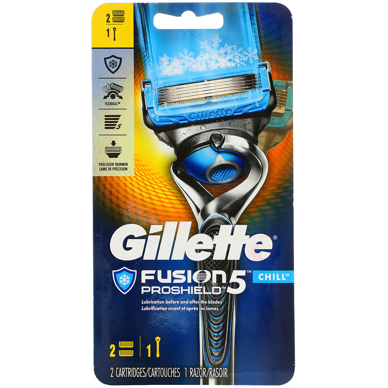 

Gillette Fusion5 Proglide (1 бритва+2 лезвия), Fusion5 оригинал