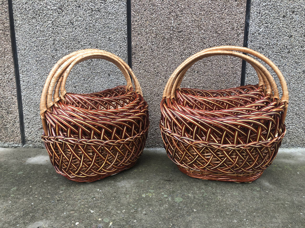 

Набор корзин из лозы для пасхи "Ажур-плюс" 4-штук