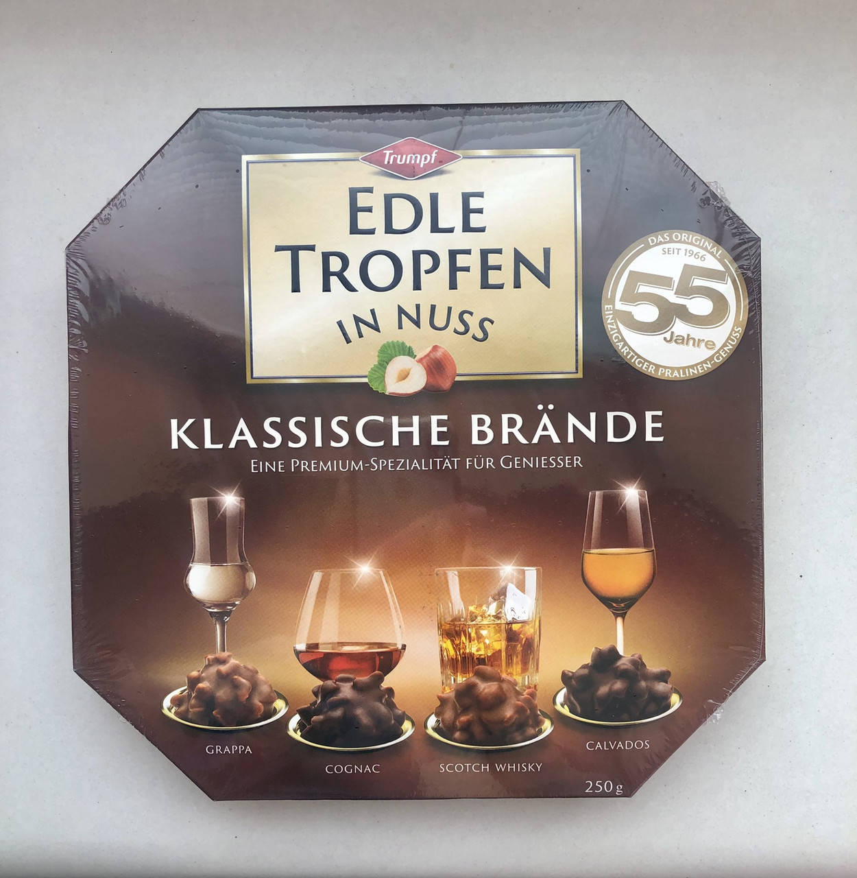 

Конфеты с алкоголем Edle Tropfen Klassische Brande 250г.Германия