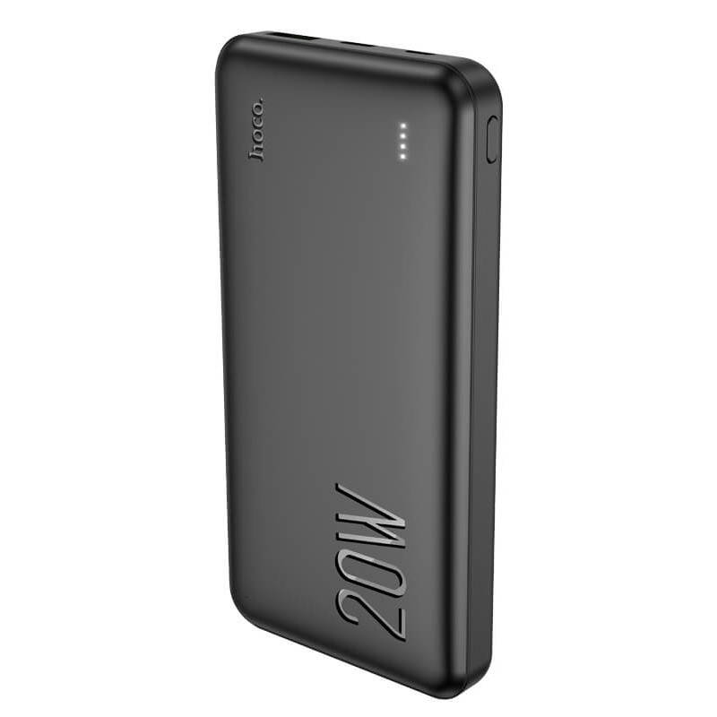 

Павербанк зі швидкою зарядкою HOCO J87 10000mAh |1USB/1Type-C, 3A/20W, PD/QC| Чорний