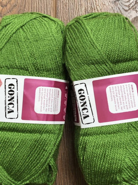 

Пряжа Gonca-392, Зелёный