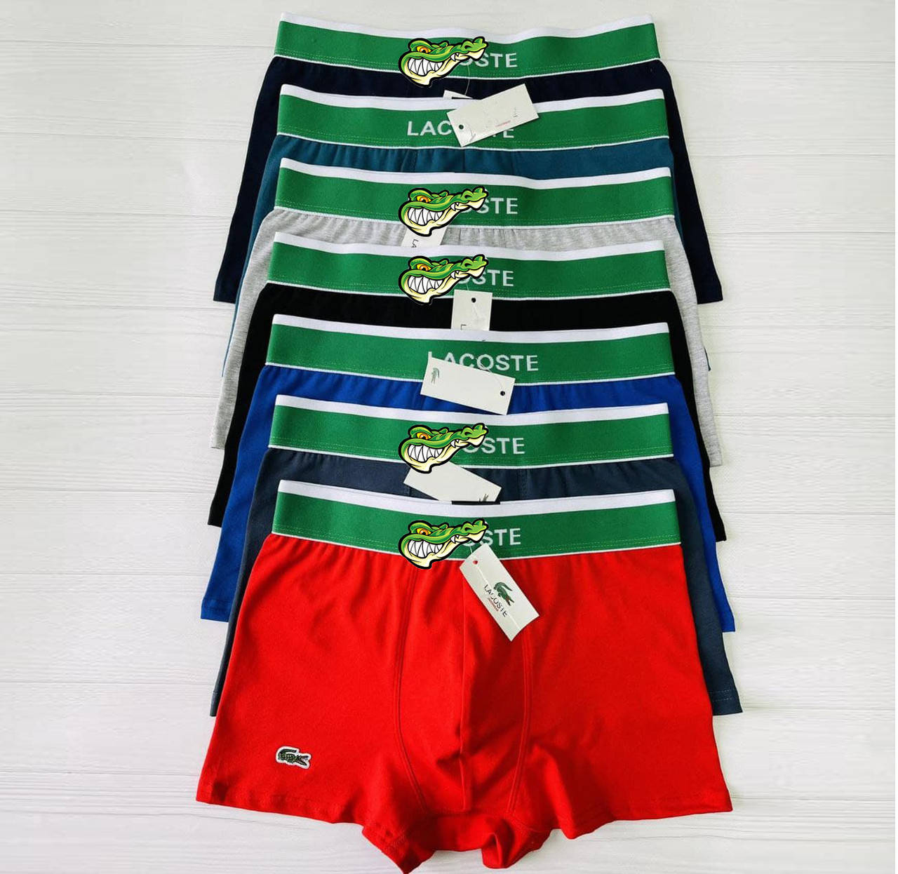 

Набор мужских трусов Lacoste набор мужского белья трусы комплект боксерки Lacoste лакоста 3 шт размер м-л