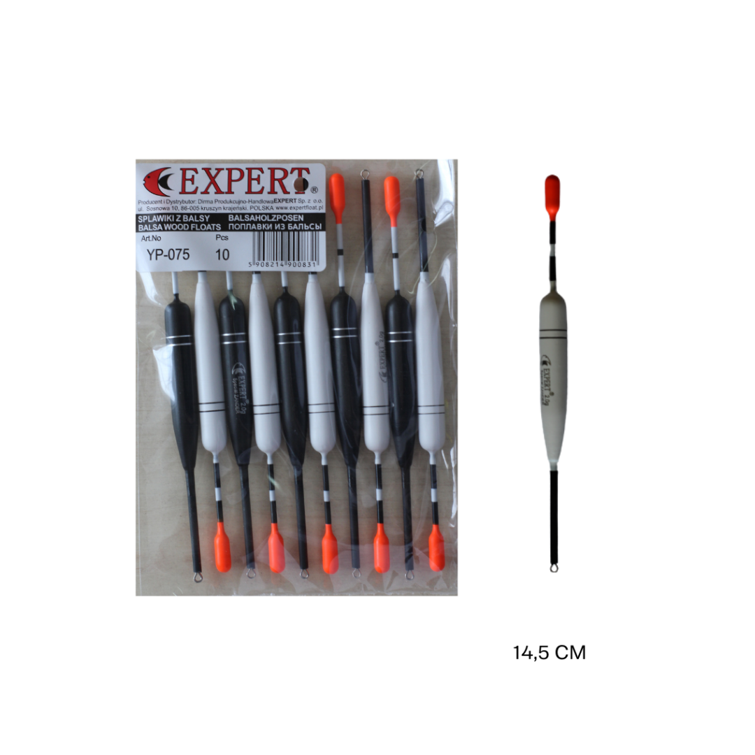 

Поплавок EXPERT Бальза YP-075 2г (10шт в уп)
