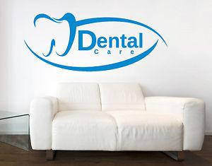 

Виниловая наклейка - dental зуб( размер 20 см ширина)