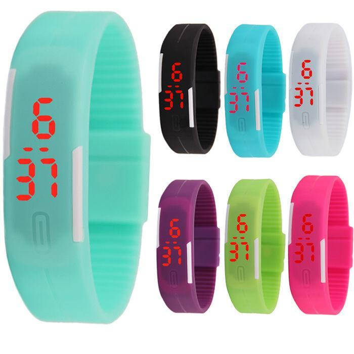 

Детские часы браслет Sport Led Watch без батареек