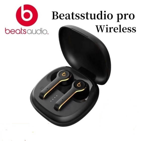 

Беспроводные наушники Beats Studio Pro Wireless Black-Gold, Черный