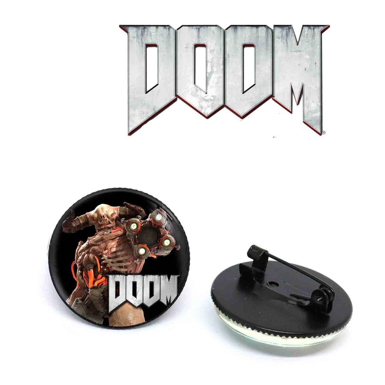 

Значок DOOM "Монстр с пушкой" Дум
