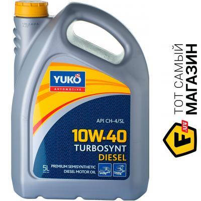 

Моторное масло полусинтетическое Yuko Моторное масло TURBOSYNT DIESEL 10W-40 5л