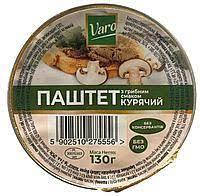 

Паштет куриный с грибами Varo Польша 130 г