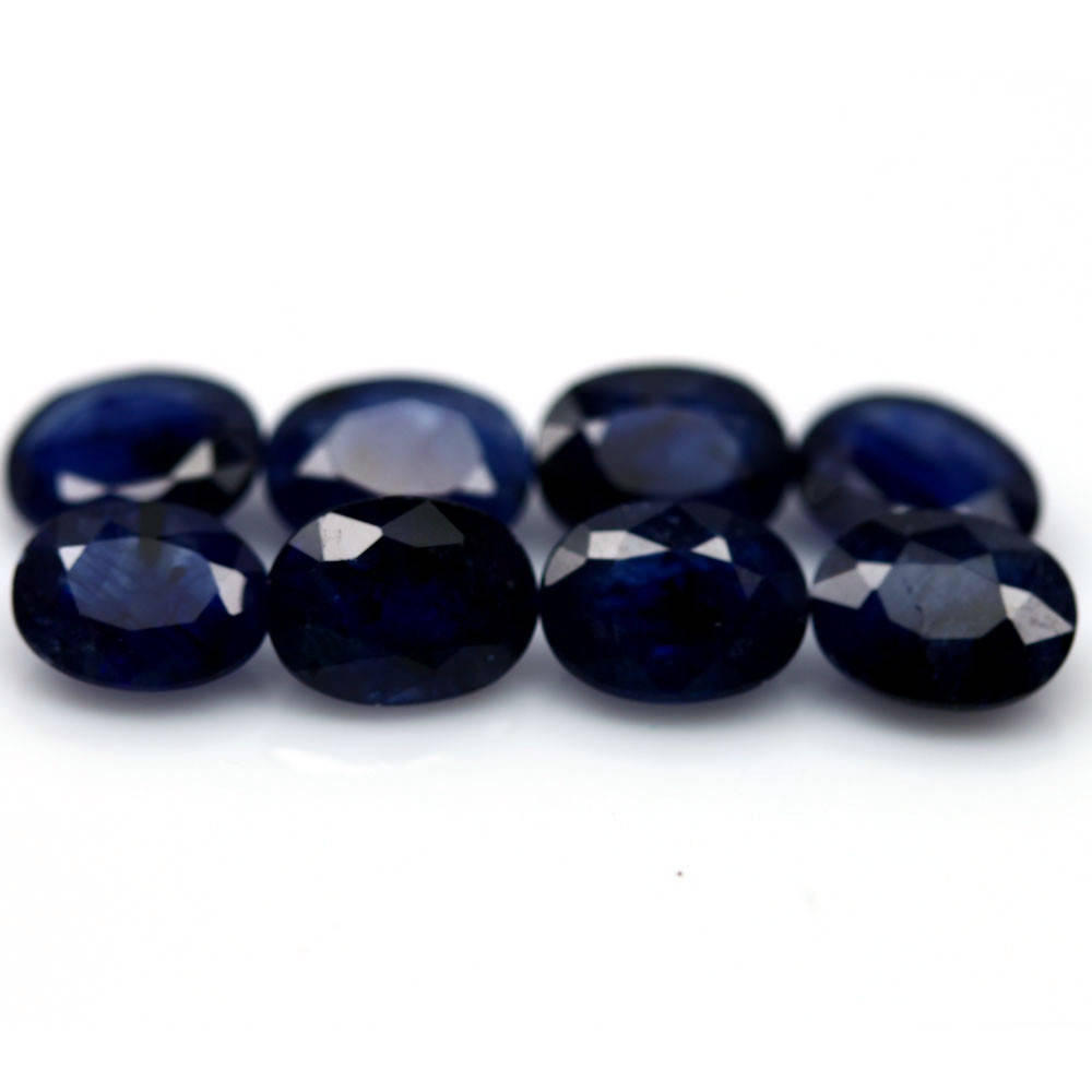 

Натуральный синий Сапфир овал 7.8x6.0 - 8.1x6.3мм 1.67ct