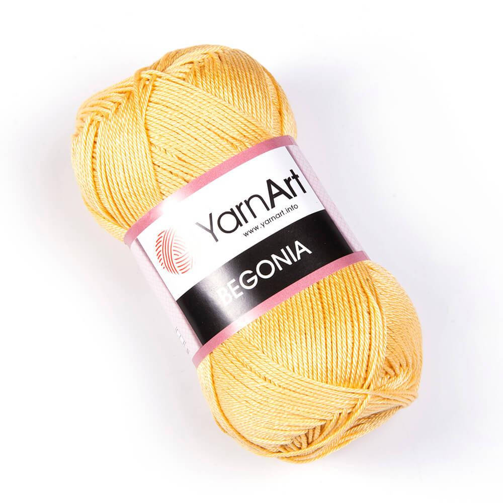 

Пряжа YarnArt Begonia 4653 желтый