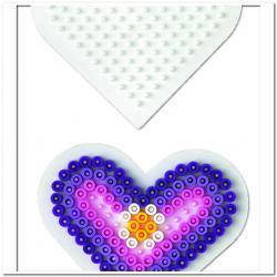 

Поле для термомозаики ( подложка ) Маленькое сердце от 5-ти лет (Дания) Hama 236