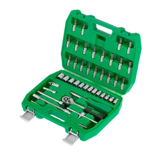 

Набор инструментов 1/4", 46 ед., INTERTOOL ET-6046SP