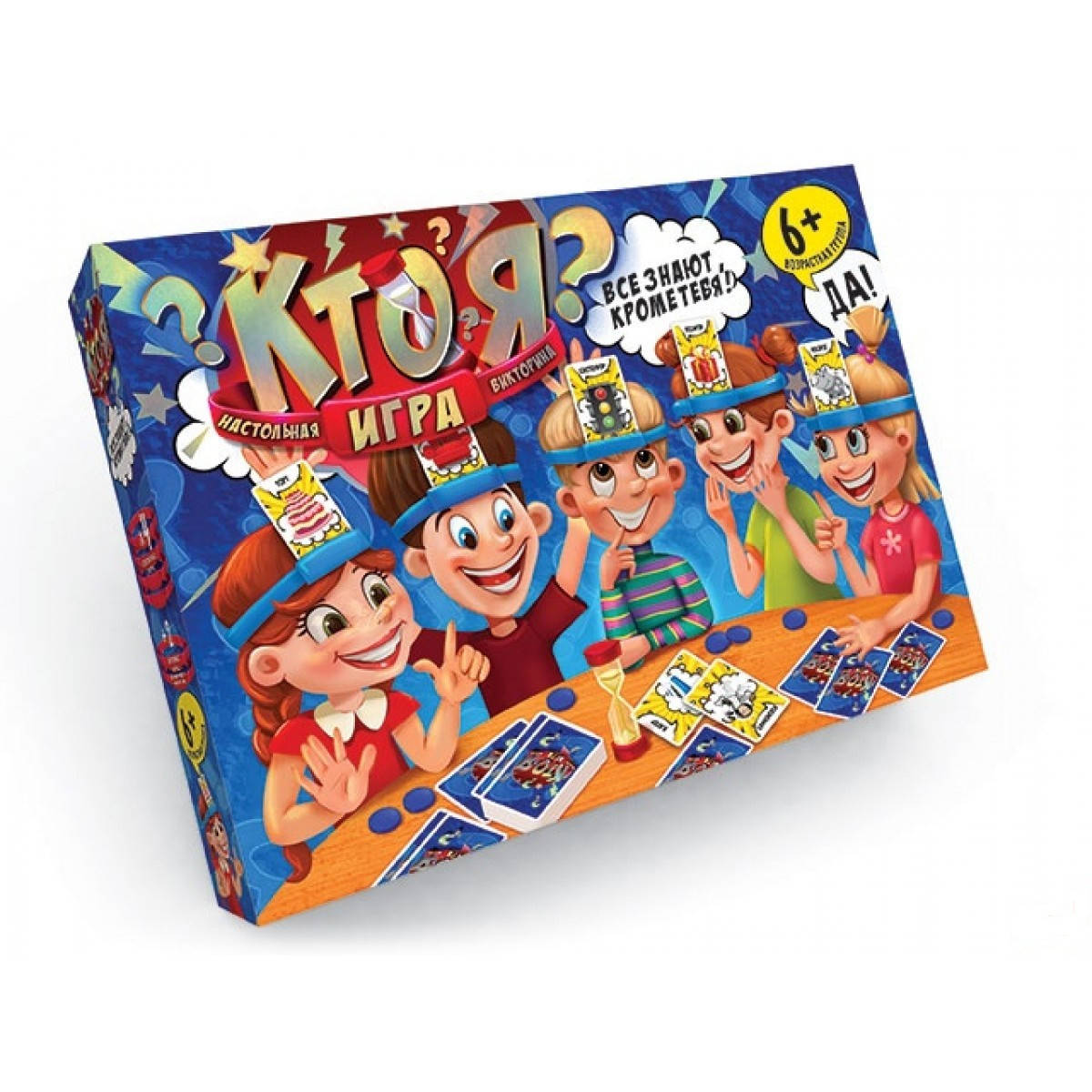 

Игра настольная Danko Toys КТО Я большая (Рус) (HIM-01-01)