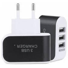 

Сетевая USB-зарядка на 3 порта ток 1 ампер