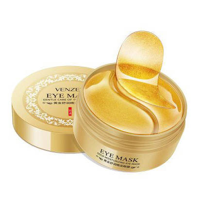 

Гидрогелевые патчи с коллоидным золотом и спирулиной Venzen Gold Moisturizing