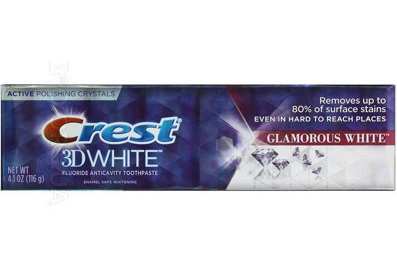 

Зубная паста Crest 3D White Fluoride Anticavity Toothpaste Glamorous White 116гр