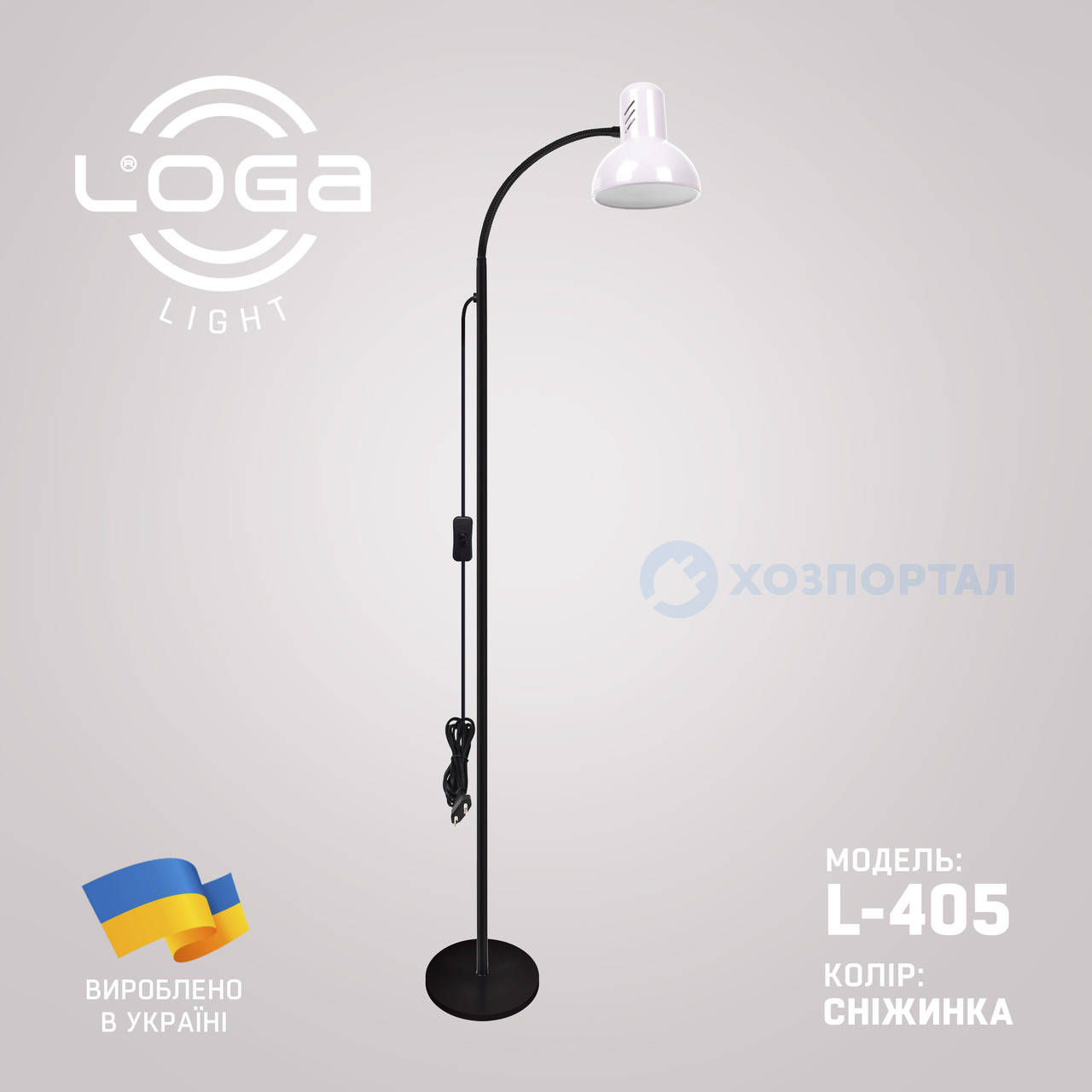 

Напольный светильник LOGA "Снежинка" L-405, Бордовый