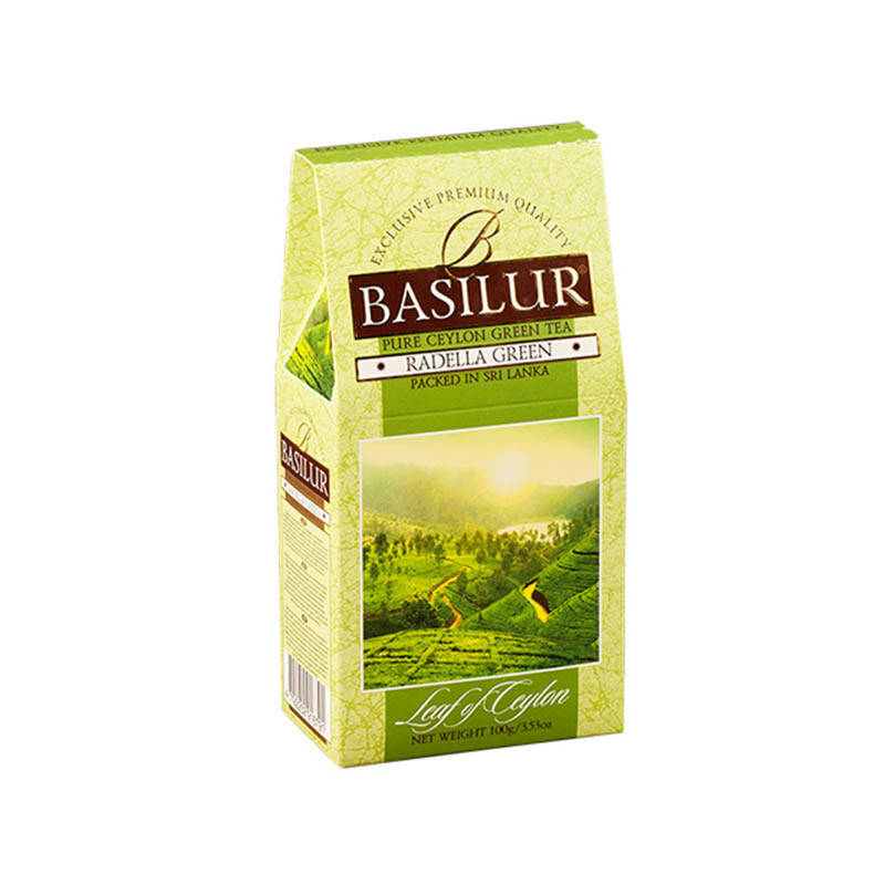 

Чай зеленый Basilur Лист Цейлона Раделла 100г