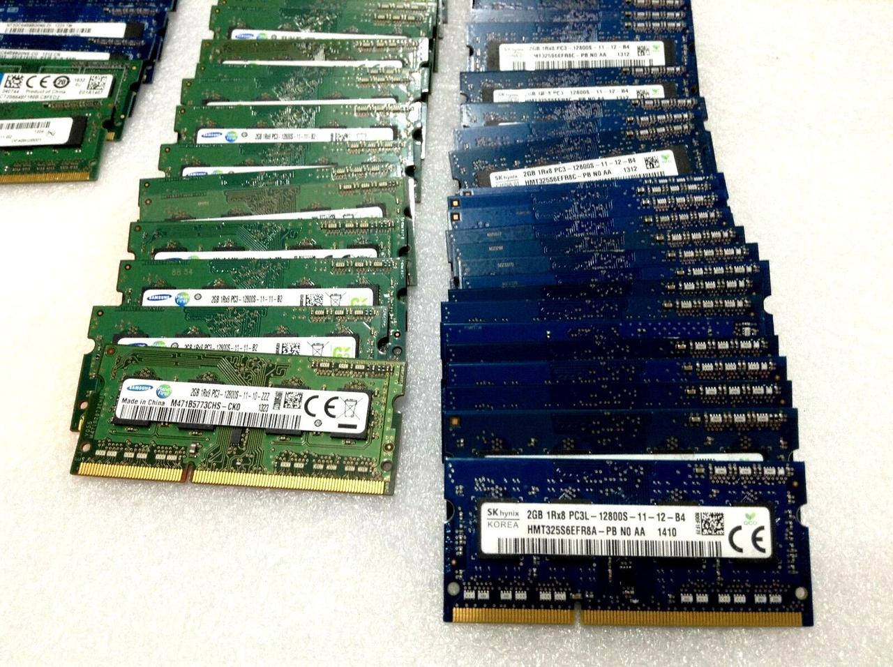 

Качественная память для ноутбука DDR3 PC3 2GB 12800S 1600 Hynix Samsung