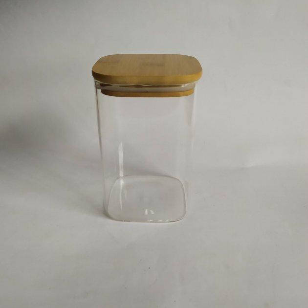 

Емкость для сыпучих продуктов стекло Dynasty 1250 мл (24097), Прозрачный