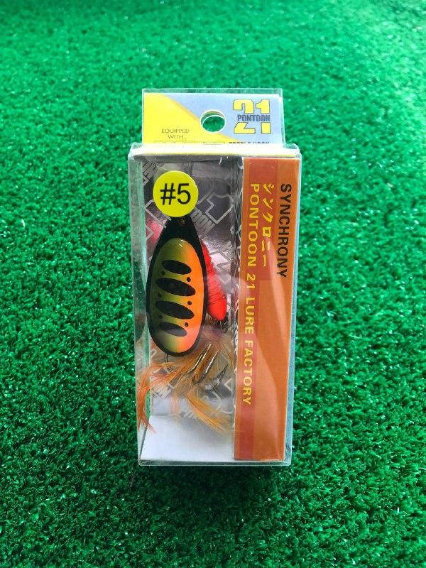 

Блесна вертушка Pontoon 21 #5 цвет-01 (22.3 g) Цвет 012