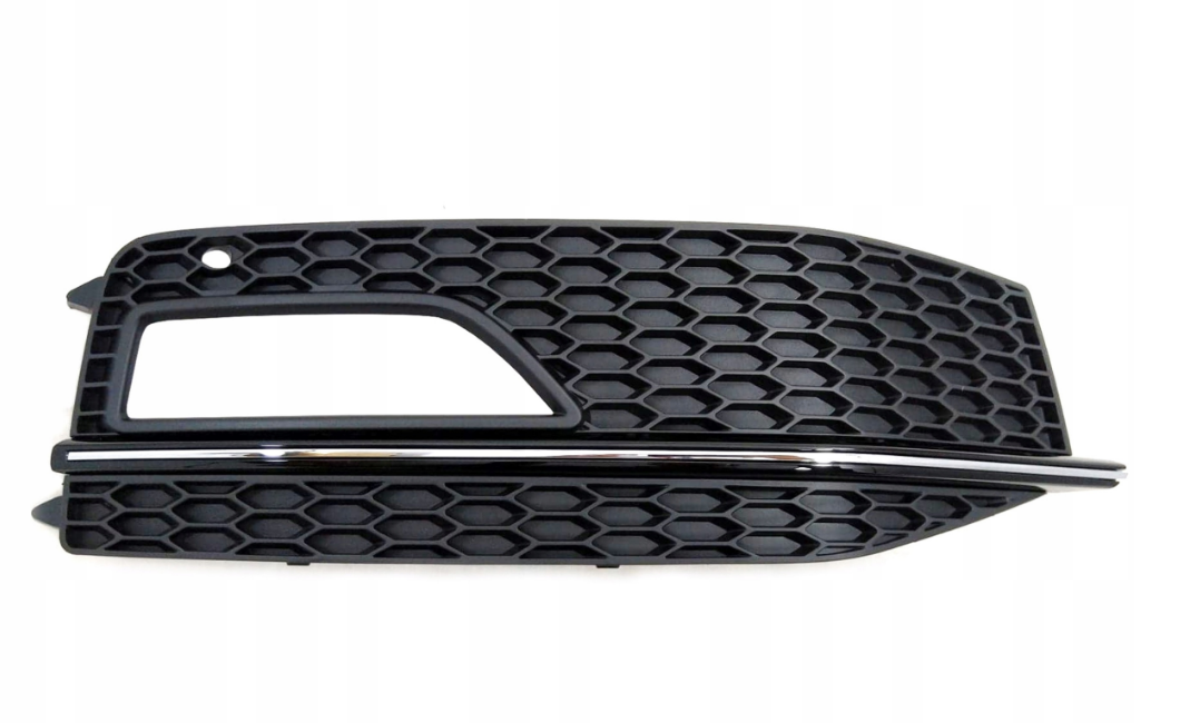 

Решетка в бампере левая Audi A4 B8 2012-2016 S-LINE, Черный