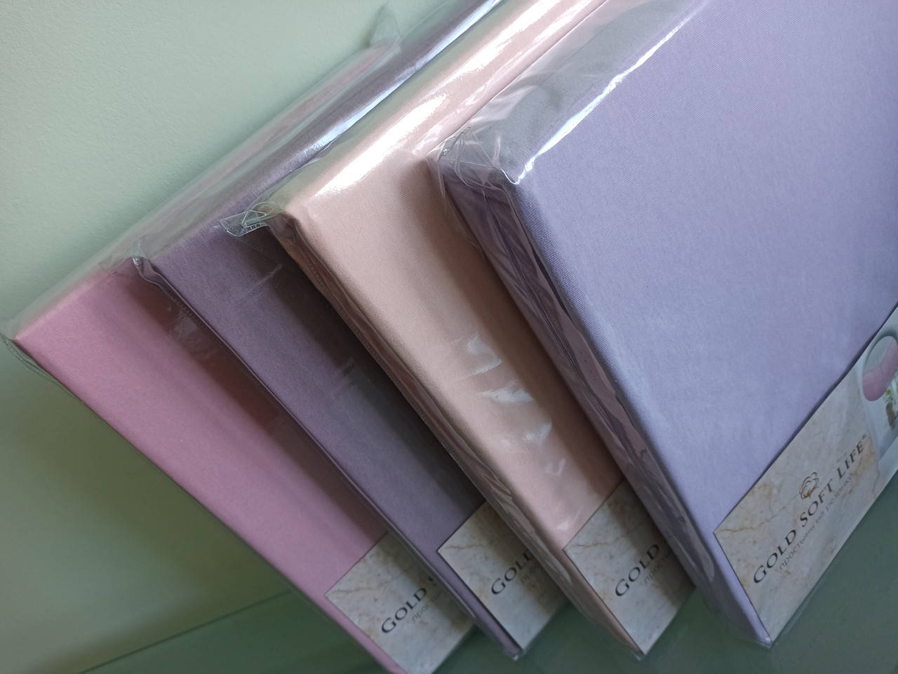 

Трикотажные простыни на резинке на полуторные матрасы 90*200см, Турция