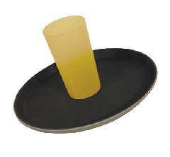 

Поднос противоскользящий темно-коричневый /45 см/ 9209450