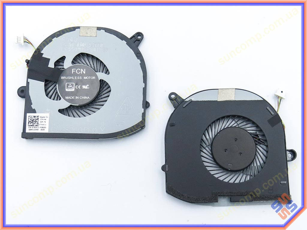 

Вентилятор (кулер) для DELL XPS 15 9570, Precision 5530, M5530 (0TK9J1) Для VGA.