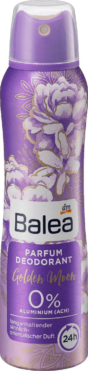 

Парфюмерный дезодорант антиперспирант Balea Parfum Golden Moon, 150 ml.