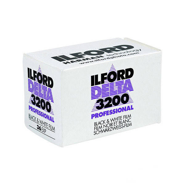 

Фотопленка чёрно-белая ILFORD Delta 3200 Professional 135-36