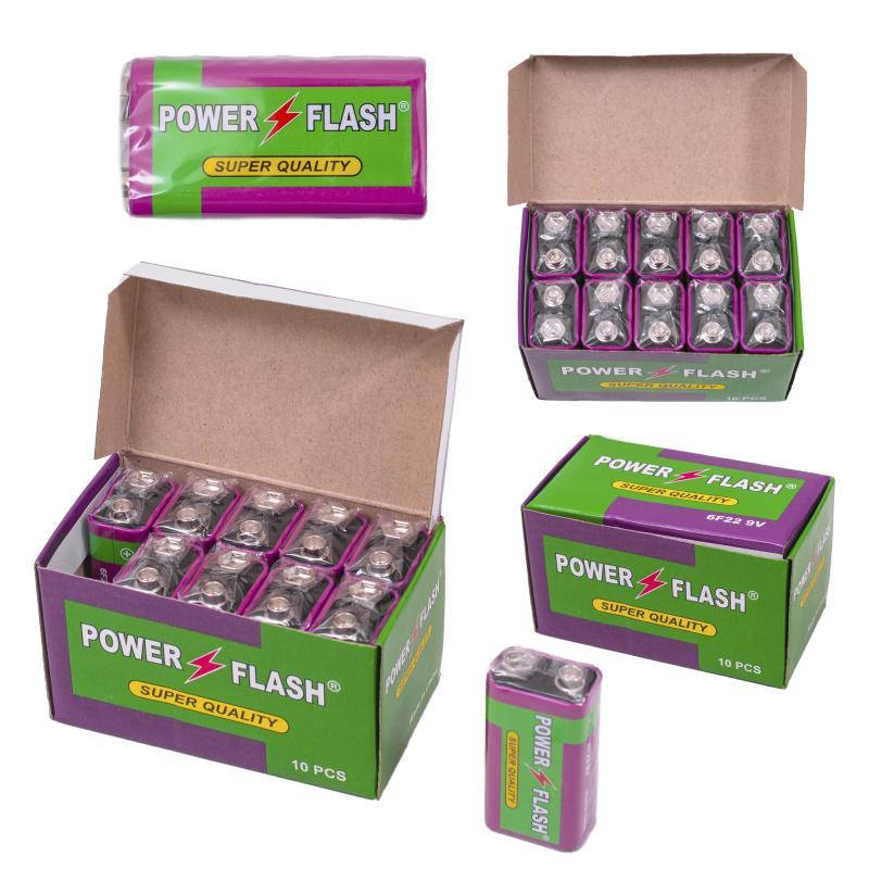 

Батарейка крона Power Flash (цена за штуку)