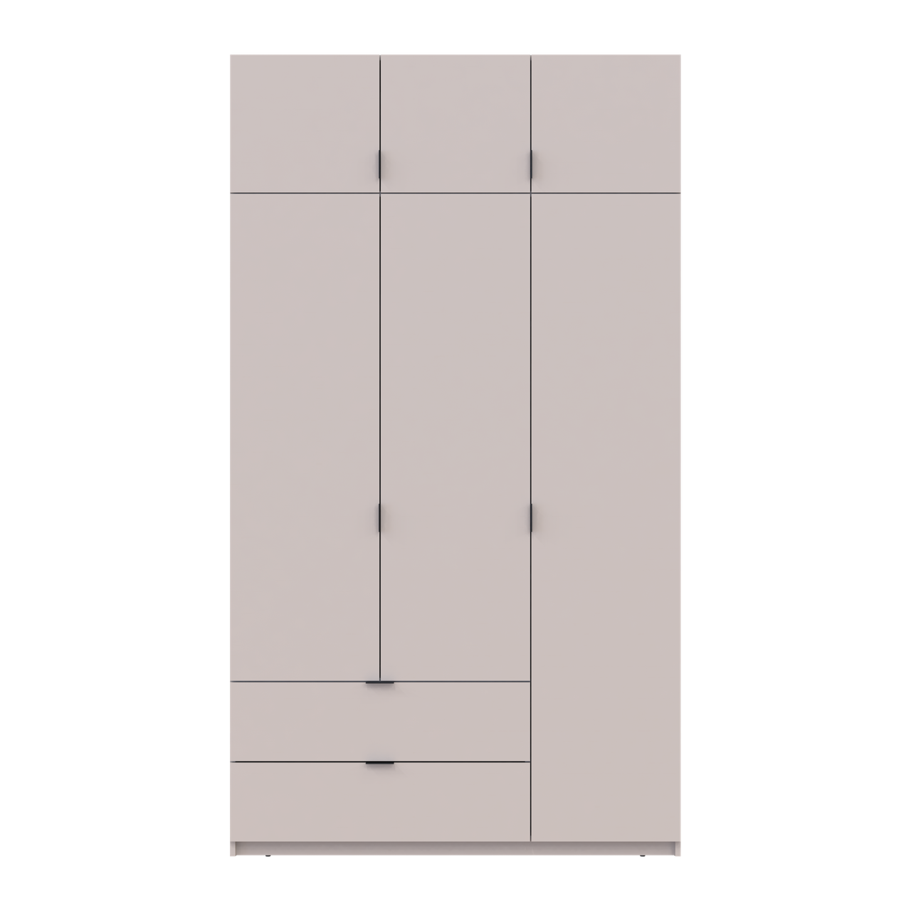 Розпашна Шафа для одягу Doros Лукас Кашемір 3ДСП 135х50х240 (80737802) 7