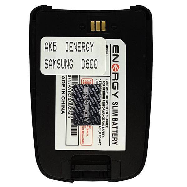 

Батарея SAMSUNG D600, BST4389BE (800 mAh) (аккумулятор на САМСУНГ Д600)
