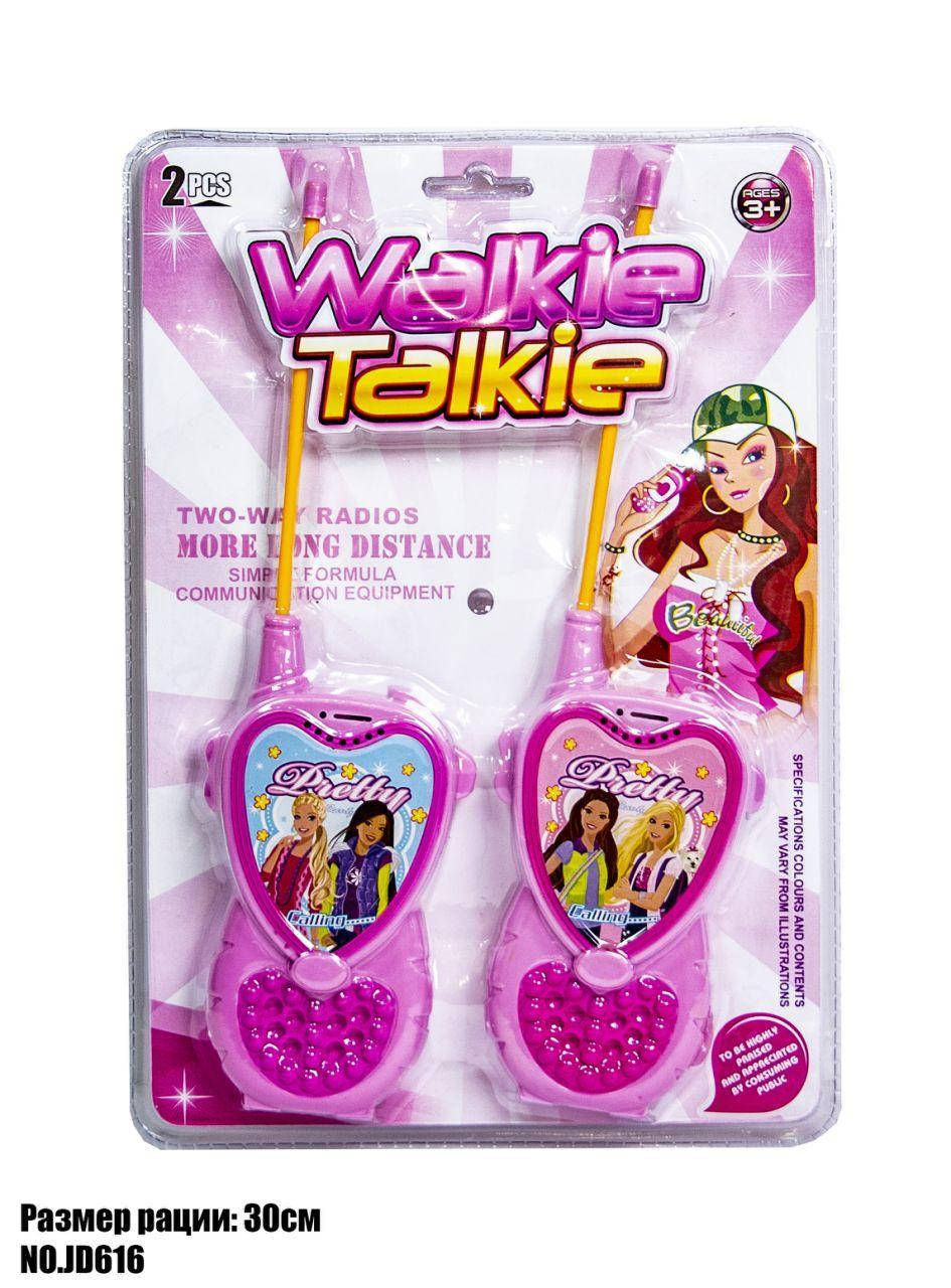 

Набор детских раций "Walkie Talkie" Принцессы JC-625, Розовый